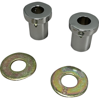 LA Choppers Solid Handlebar Riser Bushing Chrome Made in USA