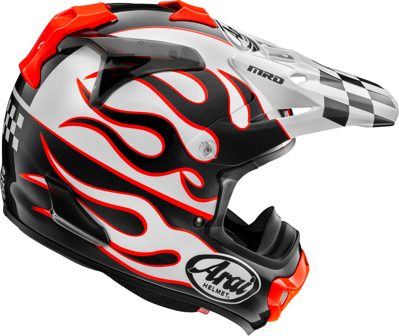 ARAI HELMETS (0110-8956) HELMET VX-PRO4 FLAME WHITE LG