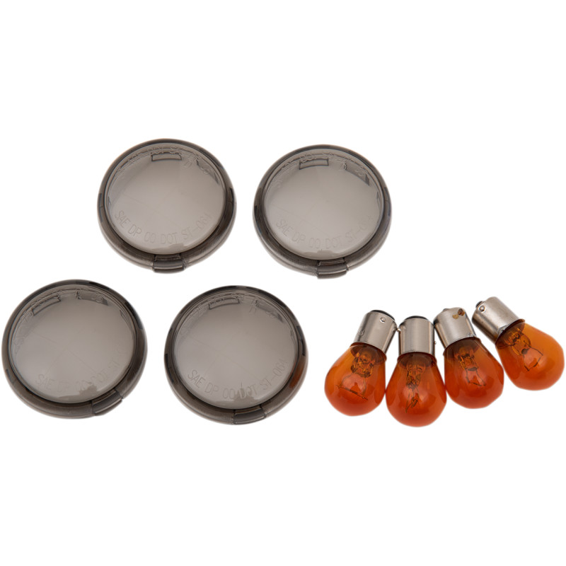 DRAG SPECIALTIES Smoked Turn Signal Lens Kits