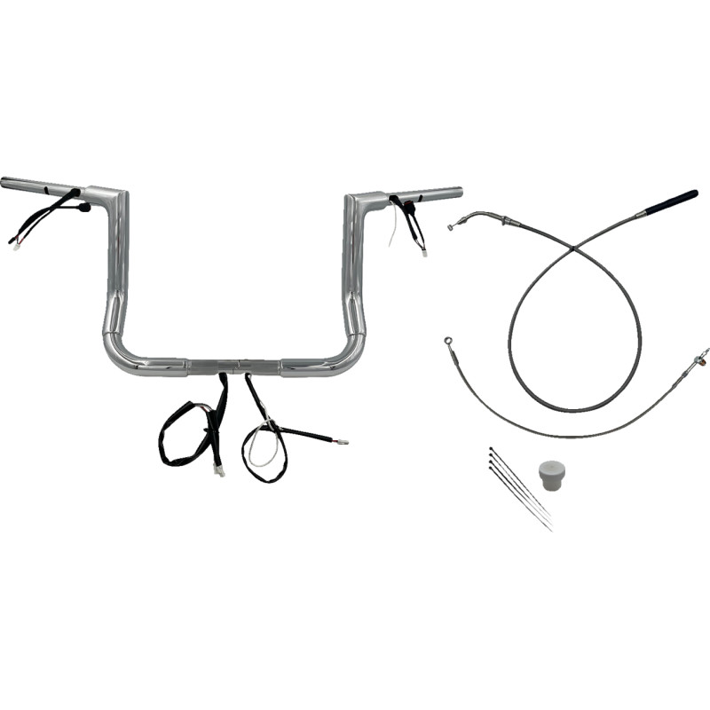 FAT BAGGERS INC. 1-1/2" EZ Install Flat Top Handlebar - Image 41