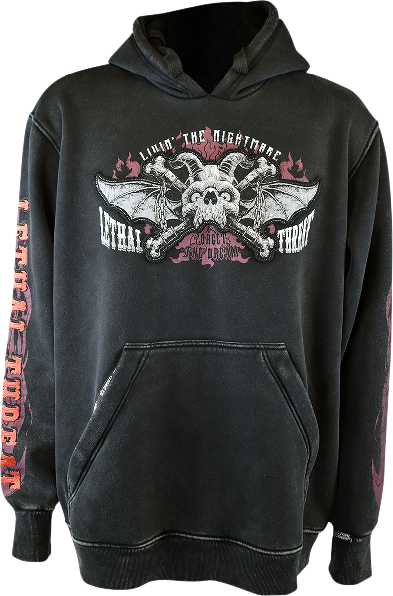 LETHAL THREAT Casual Fleece Pullover & Zip Hoodie - View 1