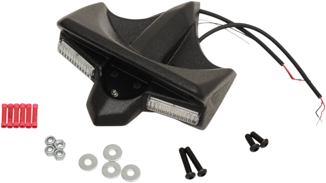 Hot Bodies Fender Eliminator — Black — Ninja 400