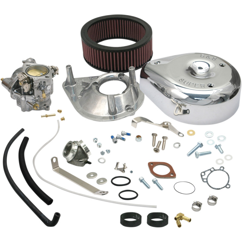 S&S CYCLE Super E Carburetor Kit with Manifold - Image 3