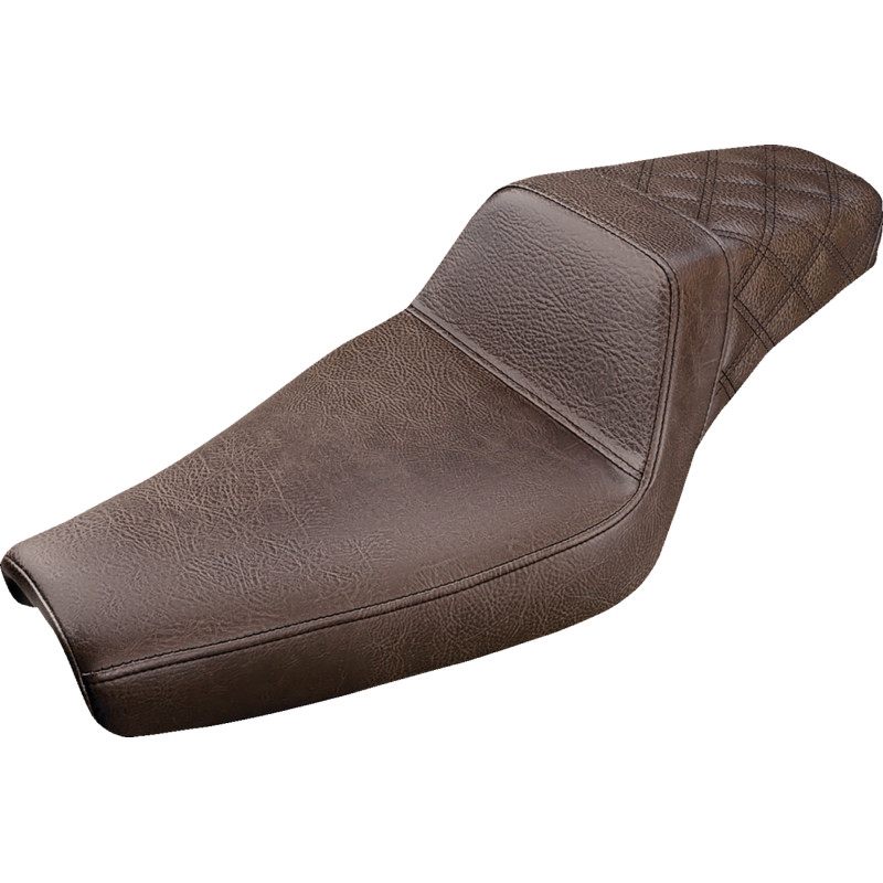 SADDLEMEN Step-Up Seat — Rear Lattice Stitch - Image 10