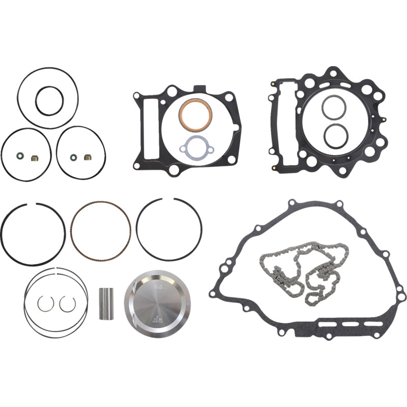VERTEX Top End Piston Kit Cast Replica for 4-Stroke - Image 5