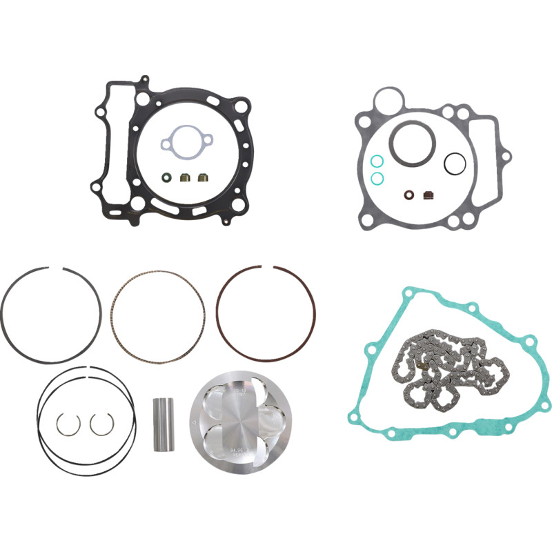 VERTEX Top End Piston Kit Forged High Compression for 4-Stroke - Image 4