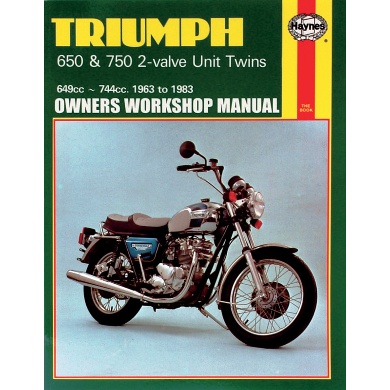 HAYNES Motorcycle Repair Manual — Triumph