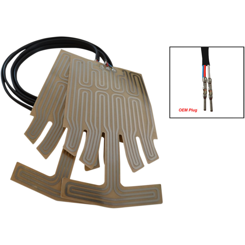 RACE SHOP INC. High Power Grip Heater Element Kit with OEM Connector - Image 3