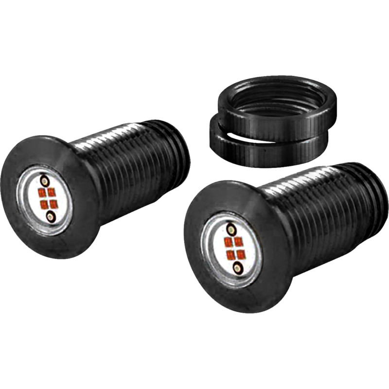 PAUL YAFFE BAGGER NATION Bag Bolts Taillight Kit with Lightning Bolts