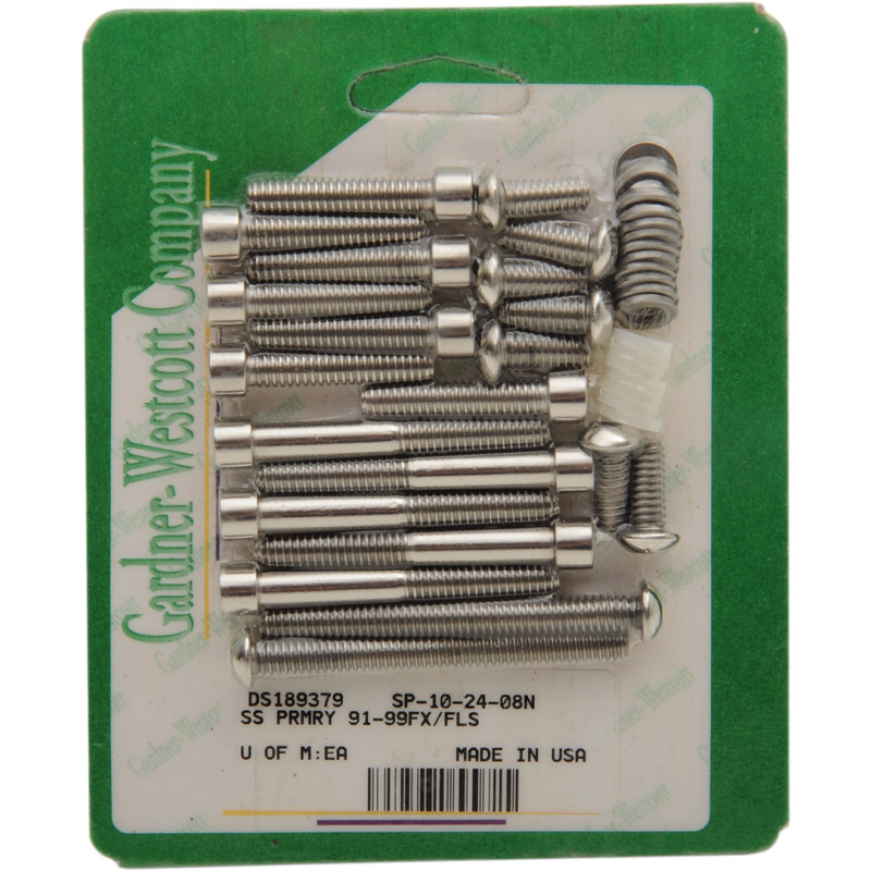 GARDNER-WESTCOTT Primary Clutch/Chain Cover Bolt Kit