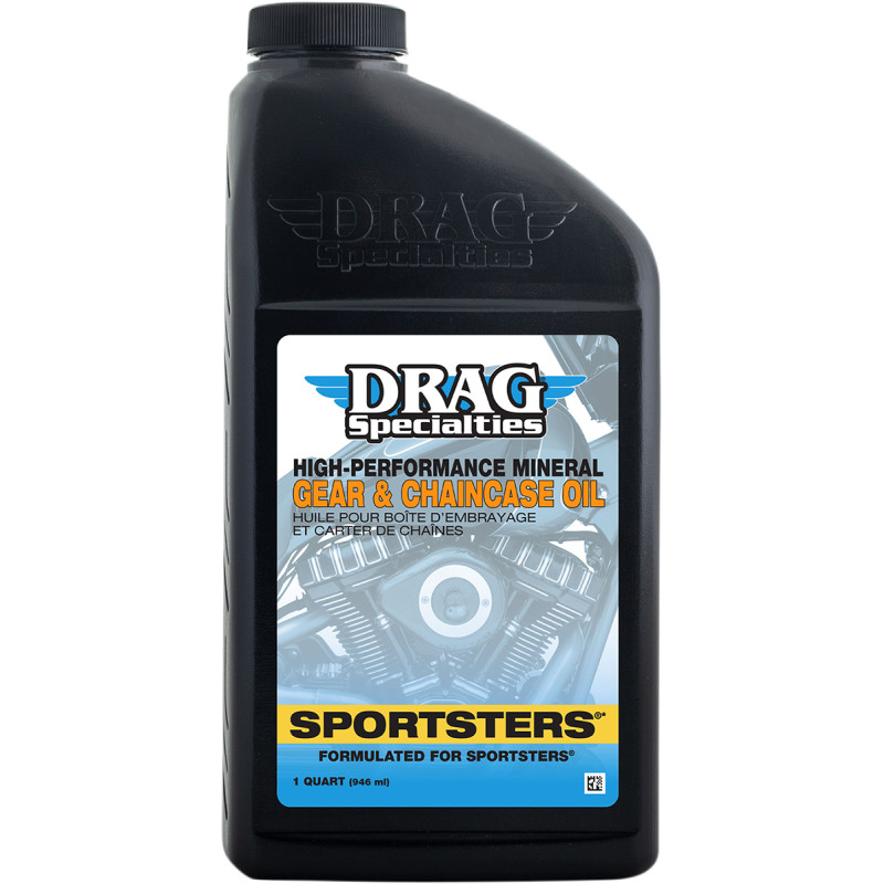 DRAG SPECIALTIES OIL High-Performance Mineral Gear and Chaincase Oil for Sportsters®