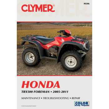 2005-2009, 2011 Honda TRX500 ATV Repair Manual