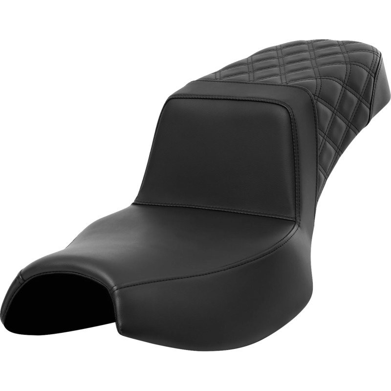 SADDLEMEN Step-Up Seat — Rear Lattice Stitch - Image 12