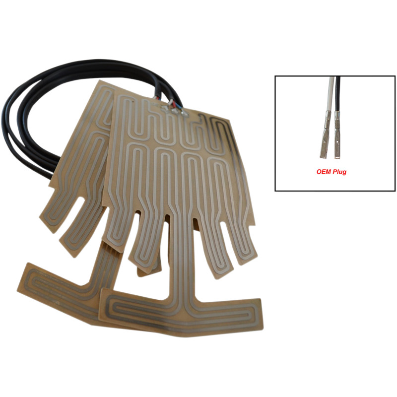 RACE SHOP INC. High Power Grip Heater Element Kit with OEM Connector - Image 4