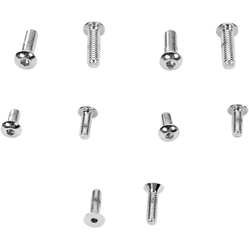 DRAG SPECIALTIES Chrome Socket-Head Screws