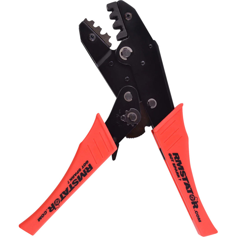 RM STATOR Professional Grade Ratchet Wire Crimping Tool Pliers