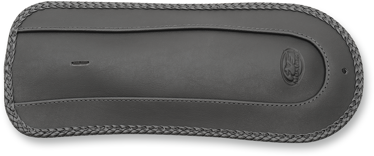 Mustang Fender Bib — Smooth — Black — HD Dyna '06-'17