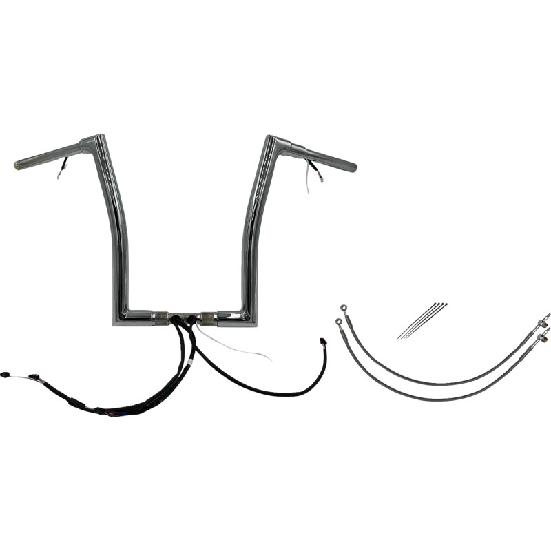 FAT BAGGERS INC. EZ Install Wired 1-1/2" Flat Top Handlebar Kit - Image 15