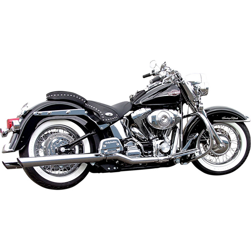 BASSANI XHAUST Slip-On Mufflers for True Dual Headers