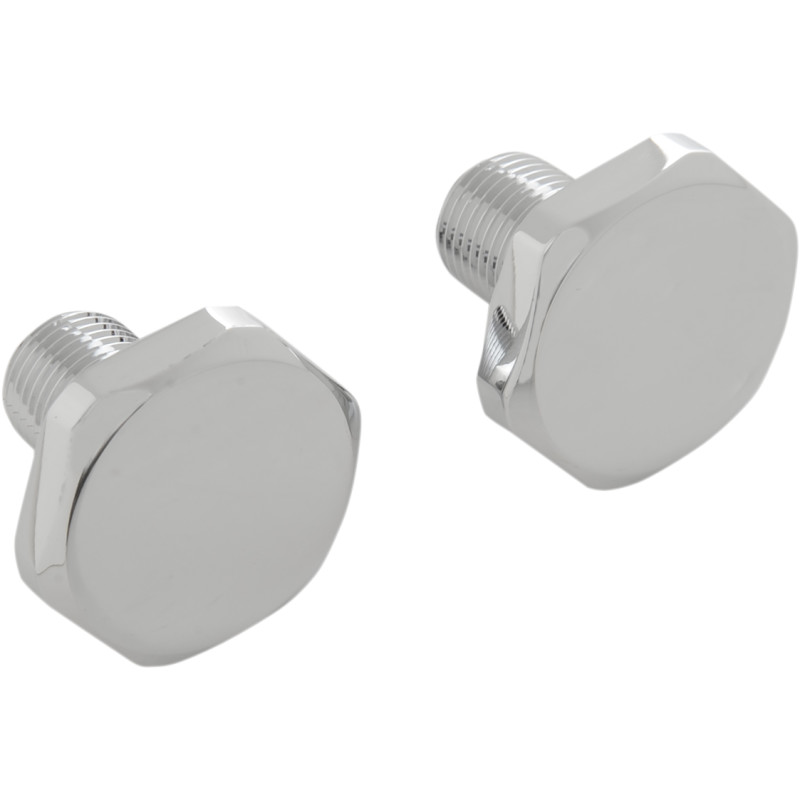 DRAG SPECIALTIES Chrome Fork Tube Plugs and Caps - Image 2