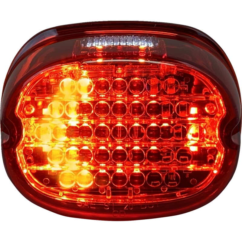 CUSTOM DYNAMICS Low Profile LED Taillight with Integrated Auxiliary Turn Signals