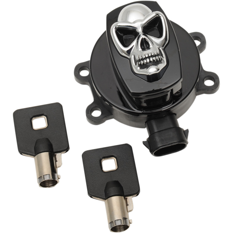 DRAG SPECIALTIES Skull ignition Switch - Image 2