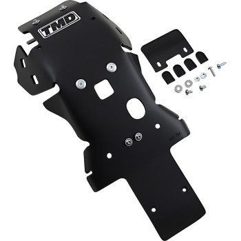 2017-2019 Husqvarna KTM Black Skid Plate with Linkage Protection