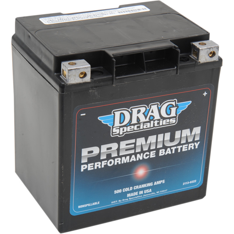 DRAG SPECIALTIES Premium Performance Battery