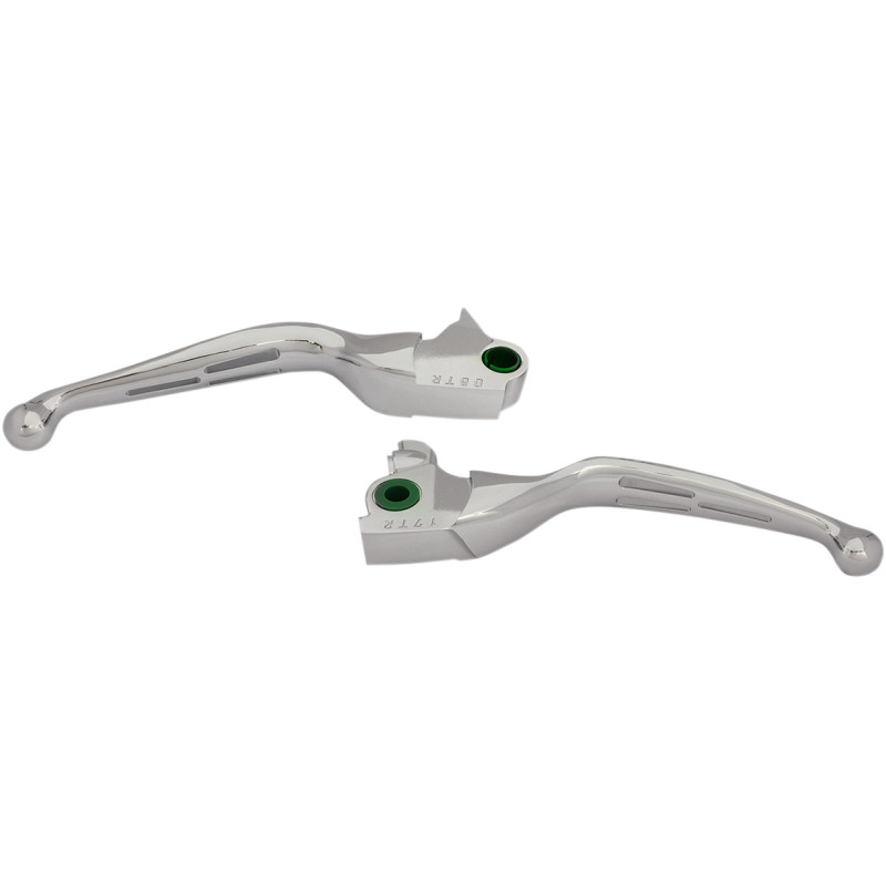 DRAG SPECIALTIES Slotted Wide Blade Lever Set - Image 14