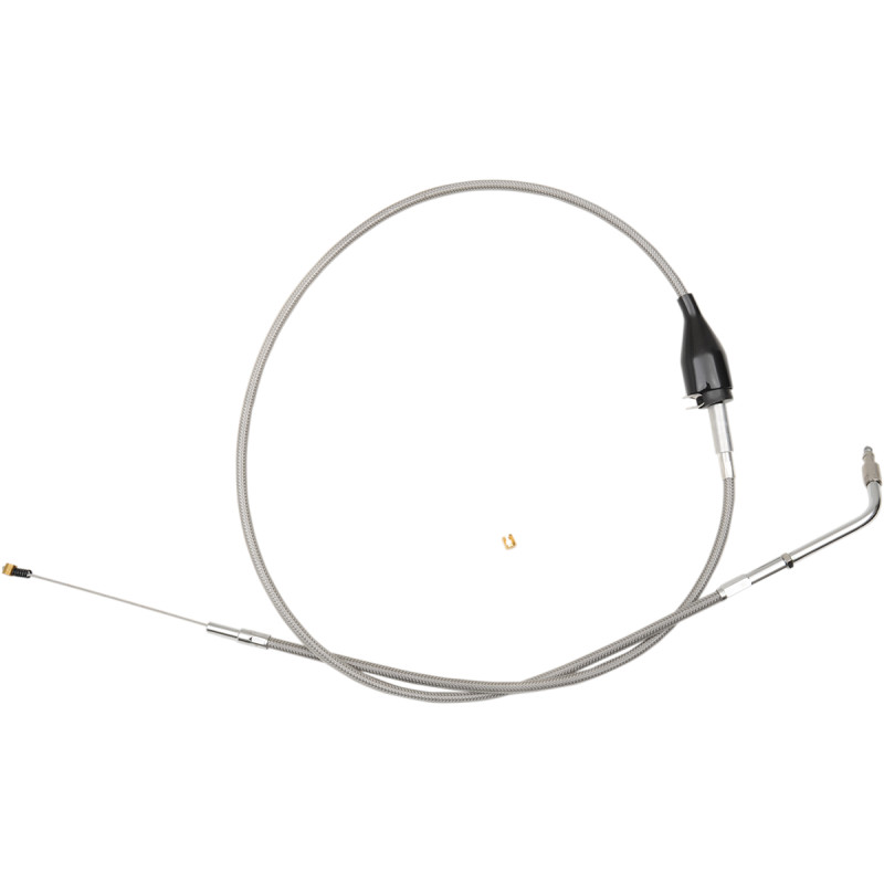 LA CHOPPERS Stainless Braided Handlebar Idle Cable