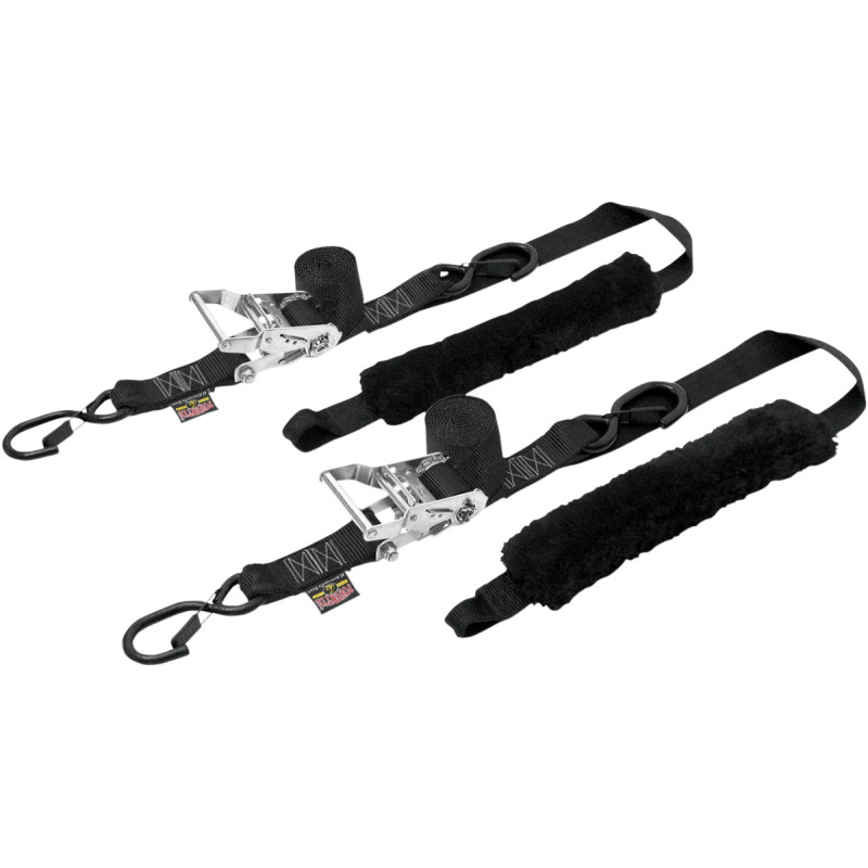 POWERTYE MFG. 1-1/2" Fat Strap Deluxe Tie-Downs