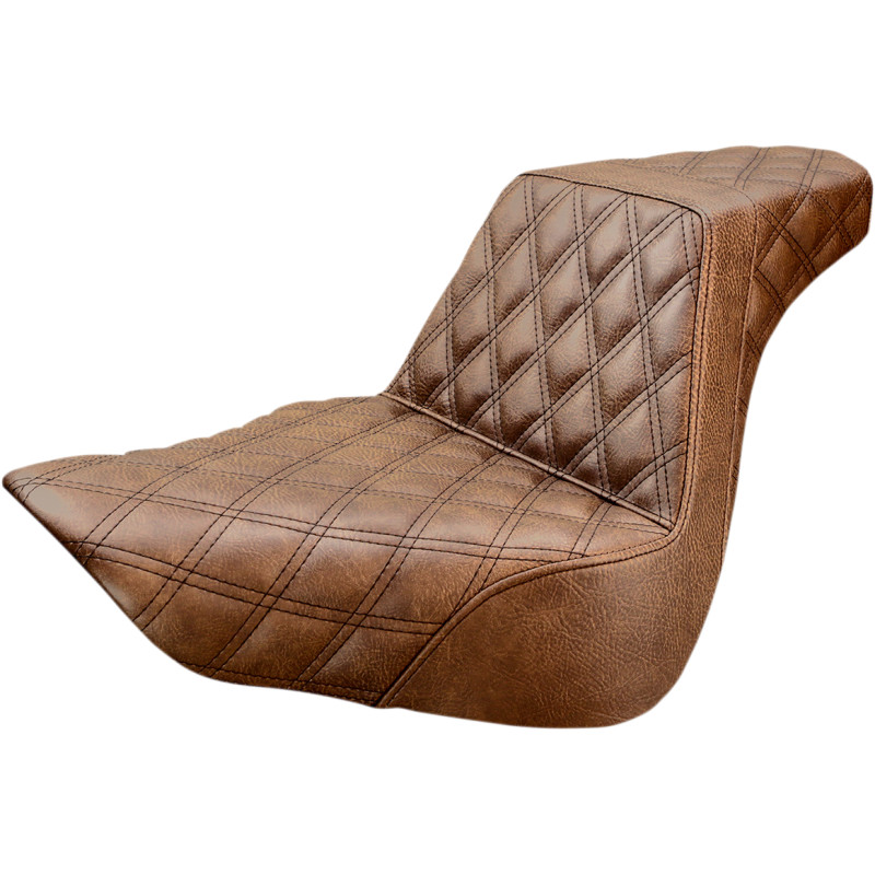 SADDLEMEN Step-Up Seat — Lattice Stitched - Image 2