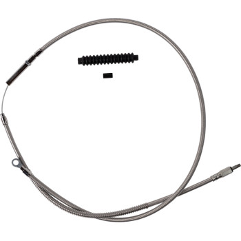 High-Efficiency Stainless Steel Clutch Cable for Harley-Davidson - Standard - '21-'24 FL