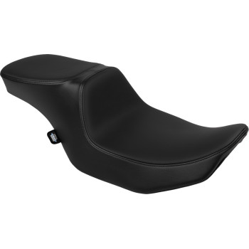 Predator 2-Up Seat - Solar Leather - Smooth - w/o Backrest - FLTR/FLHX '23-'24