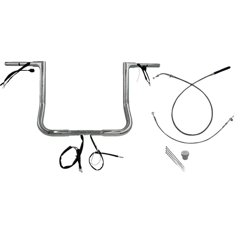FAT BAGGERS INC. 1-1/4" EZ Install Flat Top Handlebar - Image 36
