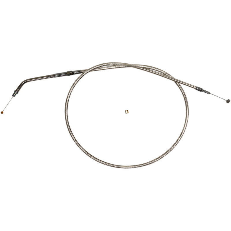 MAGNUM SHIELDING Polished Stainless Steel Braided Throttle/Idle Cable - Image 2