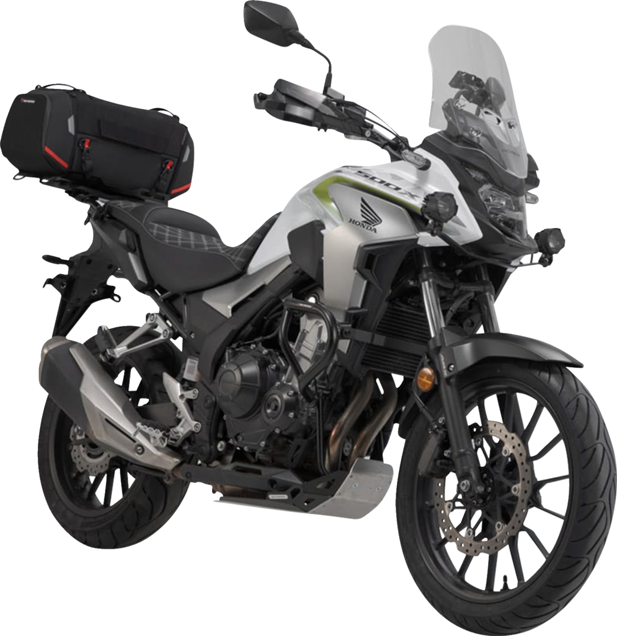 SW-MOTECH Rackpack Tail Bag System — Black — Honda CB500/CBR500/NX500 '13-'24