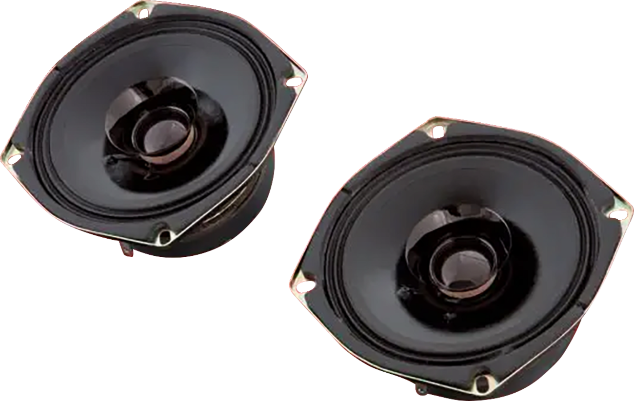 Show Chrome Speakers — 4-1/2" — Midrange — GL1800 Gold Wing
