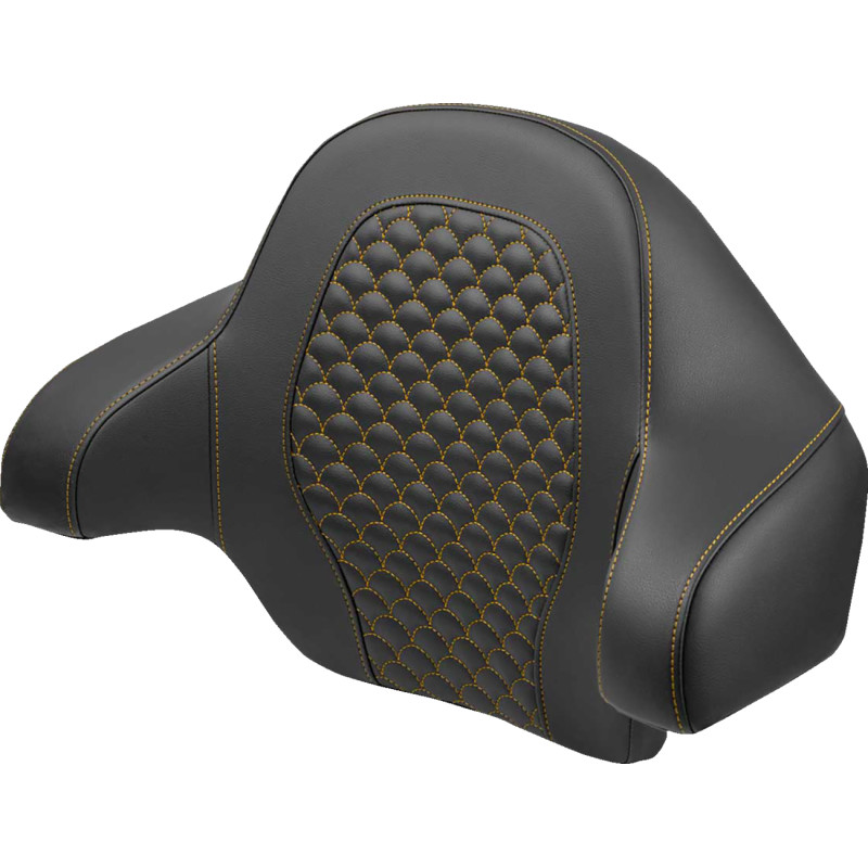 SADDLEMEN Dragon Scale Tour Pak Backrest Pad - Image 6