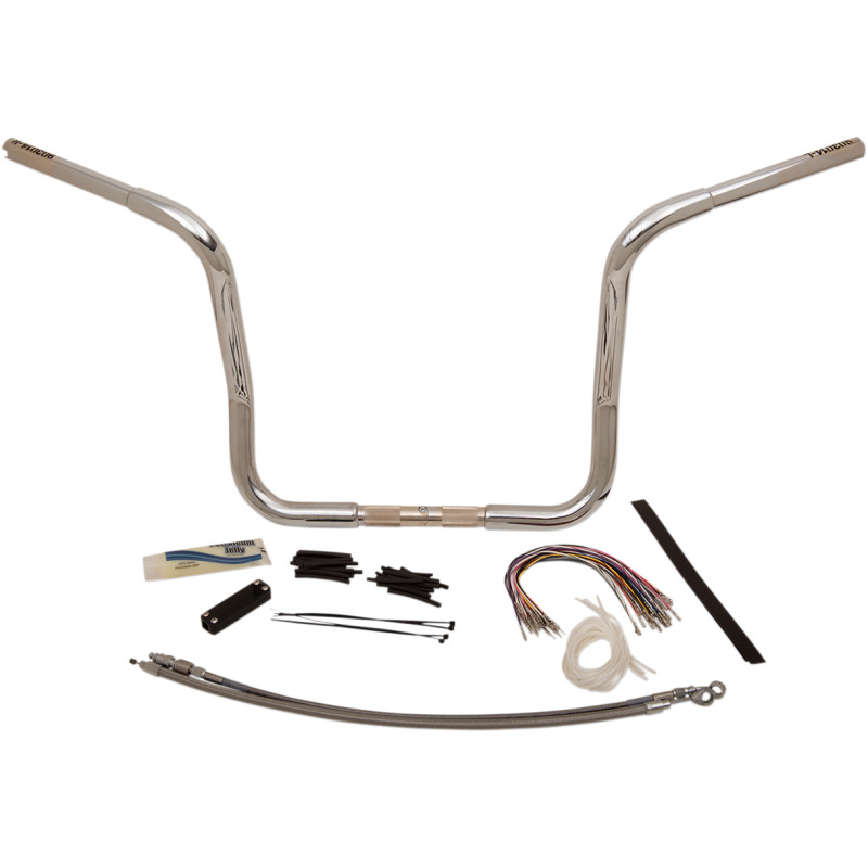 FAT BAGGERS INC. 1-1/4" EZ Install Round Top Handlebar Kit