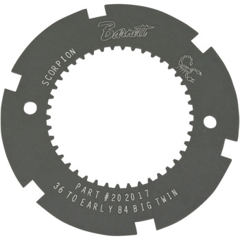 Lock Plate - Clutch Basket - Scorpion - '36-'84 Harley-Davidson