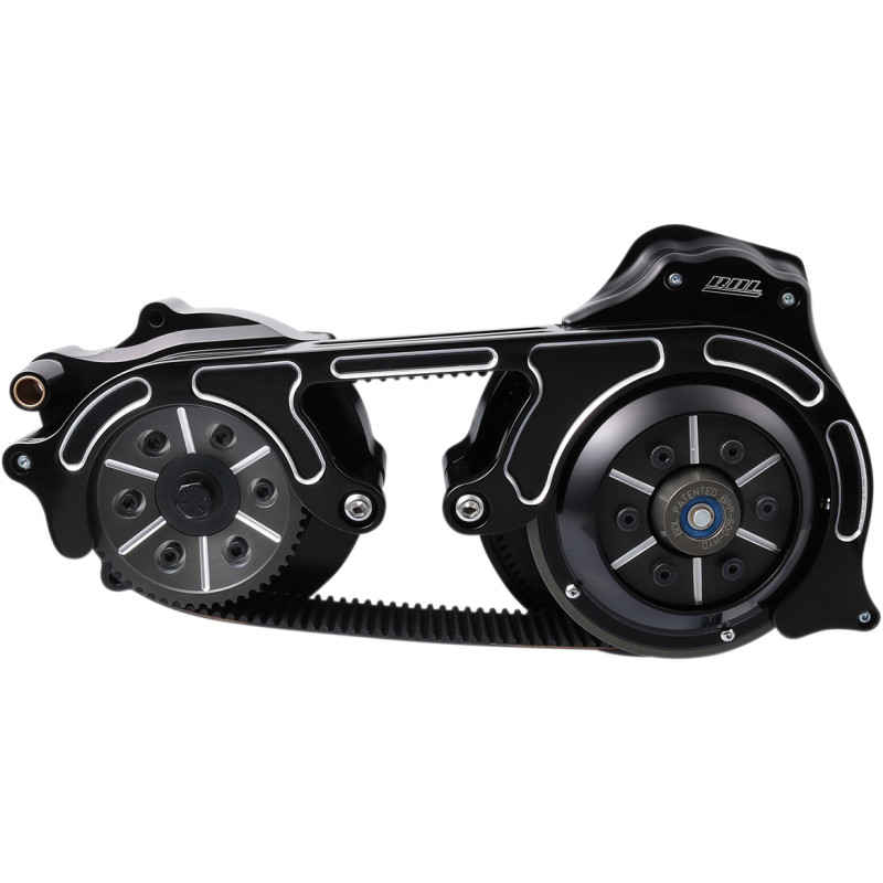 BELT DRIVES LTD. 2" Open Belt Drive Kit with 2-Piece Motor Plate