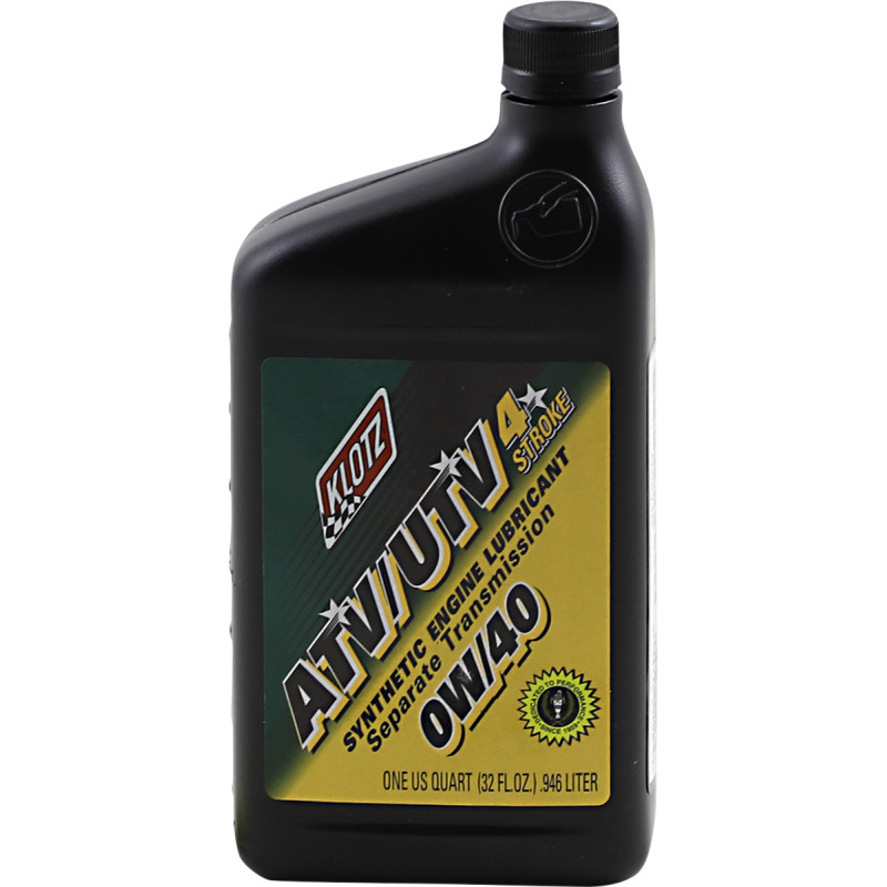 KLOTZ OIL ATV/UTV Synthetic 4-Stroke Engine Oil - Separate Transmission