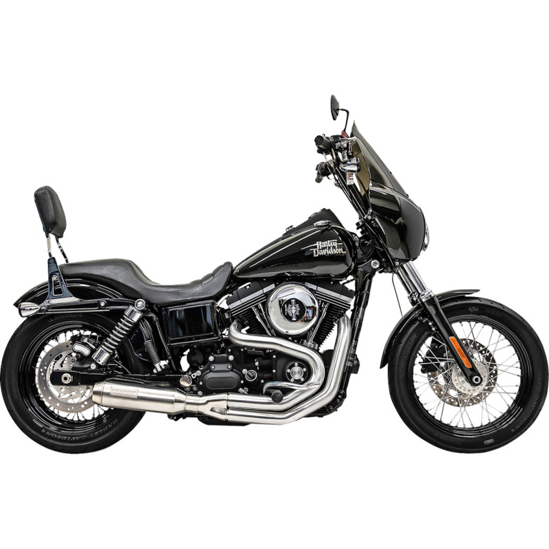 BASSANI XHAUST 2-into-1 Mid-Length Super Bike Exhaust System