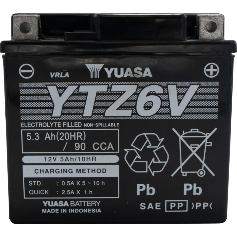 YUASA AGM Maintenance-Free Battery