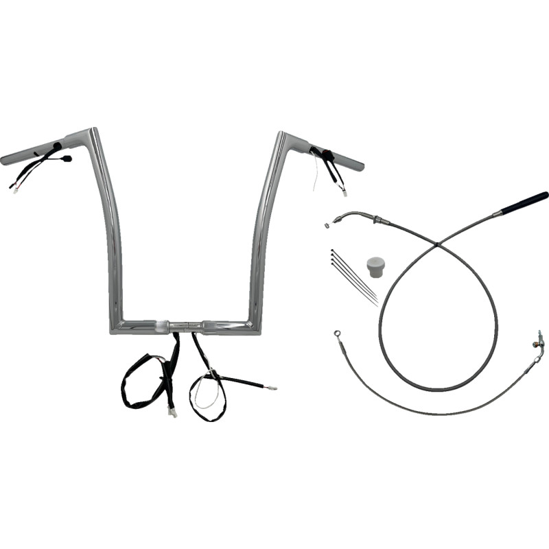 FAT BAGGERS INC. 1-1/4" EZ Install Flat Top Handlebar - Image 40