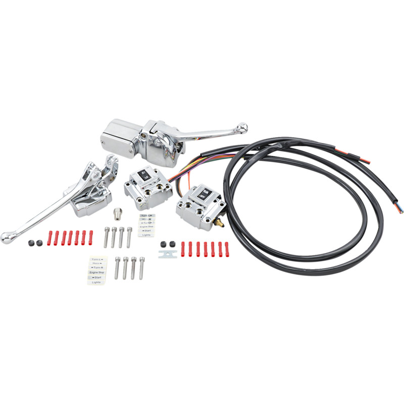 DRAG SPECIALTIES Handlebar Control Kit — Hydraulic/Mechanical - Image 11
