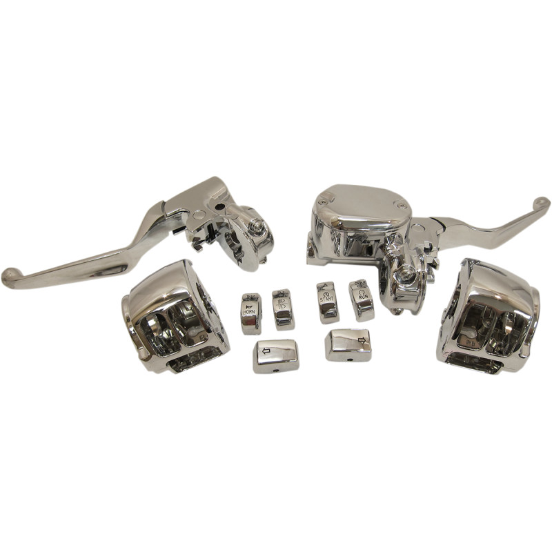 DRAG SPECIALTIES Handlebar Control Kit — Hydraulic/Mechanical - Image 2