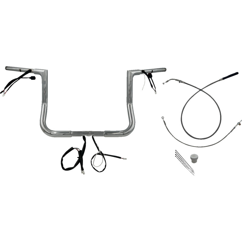 FAT BAGGERS INC. 1-1/4" EZ Install Flat Top Handlebar - Image 34