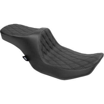 Predator III 2-Up Seat - Double Diamond - Black Stitching - FLT/FLH '23-'24